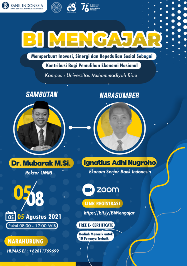 Flayer Bank Indonesia Mengajar