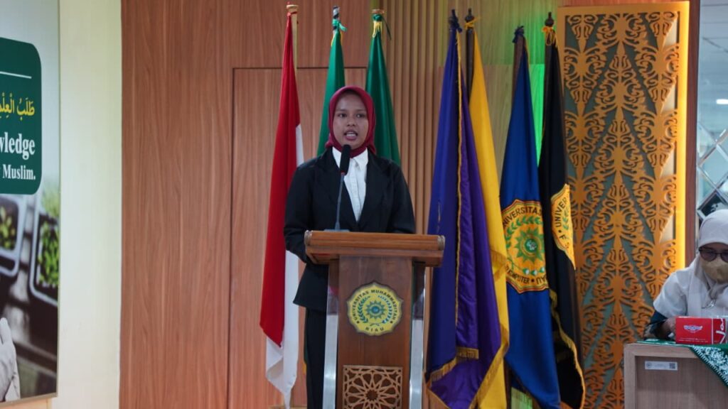 Mahasiswa Akuntansi FEB Universitas Muhammadiyah Riau, Menjadi pemuncak pada Yudisium XXVI Strata 1